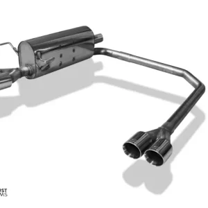 Markenware Fox Duplex Auspuff Sportauspuff Komplettanlage für Opel Astra H Astra H GTC