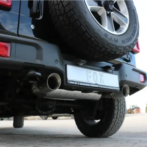 Fox Duplex Auspuff Sportauspuff Komplettanlage für Jeep Wrangler IV JL 2,0 200kW Sonderangebot
