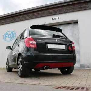 Neue Kollektion Fox Auspuff Sportauspuff Komplettanlage für Skoda Fabia Limo