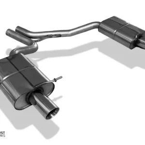 Fox Duplex Auspuff Sportauspuff Komplettanlage für Audi A4 B7 1,8 2,0 2,0 2,4 Rabatt