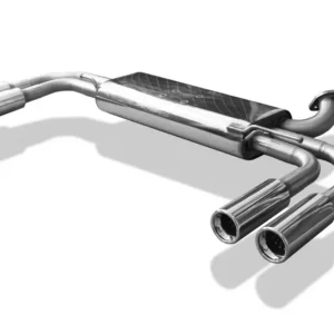 Markenprodukt Fox Duplex Auspuff Sportauspuff Endschalldämpfer für Mercedes V-Klasse W447 2,2l