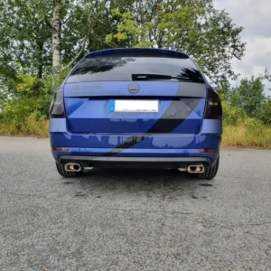 Fox Duplex Auspuff Sportauspuff Komplettanlage für Skoda Octavia 5E 4x4 2,0l 140 Letzte Chance
