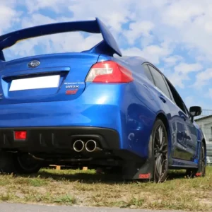Schneller Versand Fox Duplex Auspuff Sportauspuff Komplettanlage für Subaru WRX V1 Stufenheck 2.5l