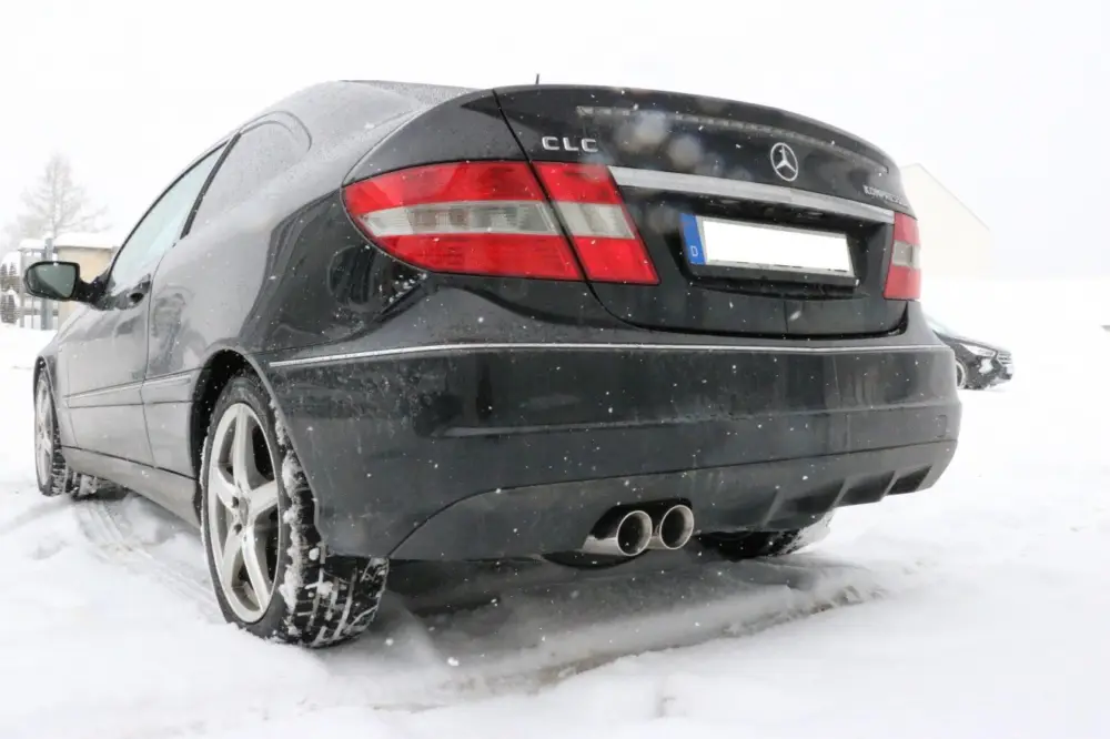 Preis Gesenkt Fox Auspuff Sportauspuff Komplettanlage für Mercedes C-Klasse Sportcoupe CL203