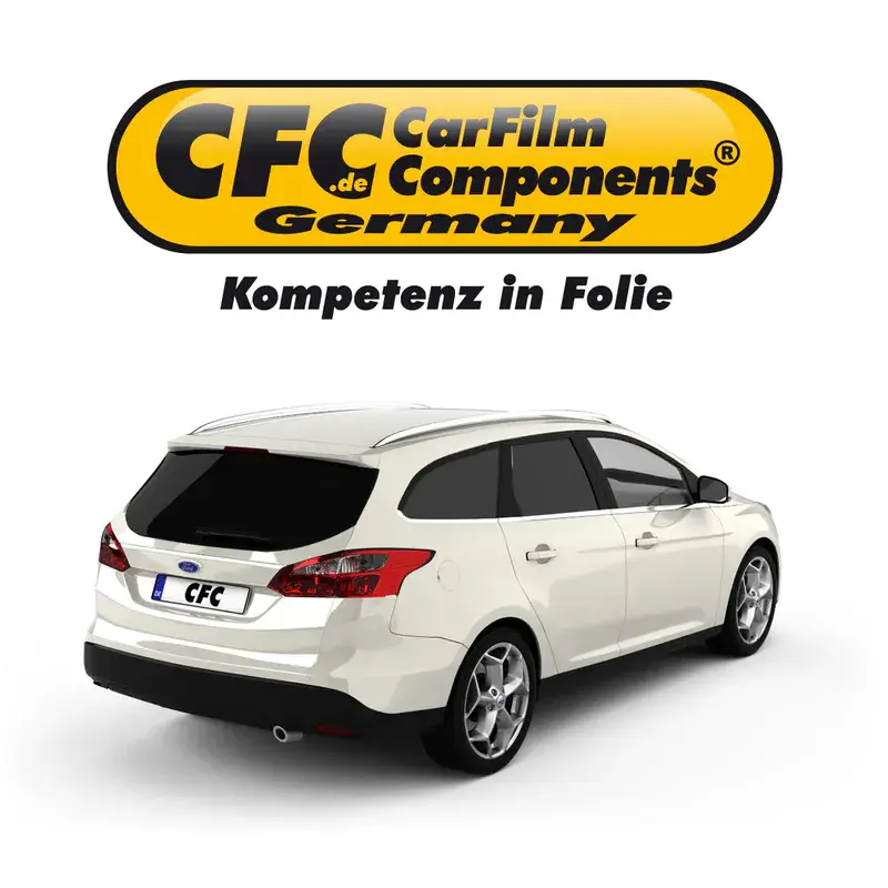 Markenprodukt CFC Tönungsfolie KFZ-spezifisch 3D vorgeformt für Ford Focus 1 (DNW) Turnier 01/99-10/04