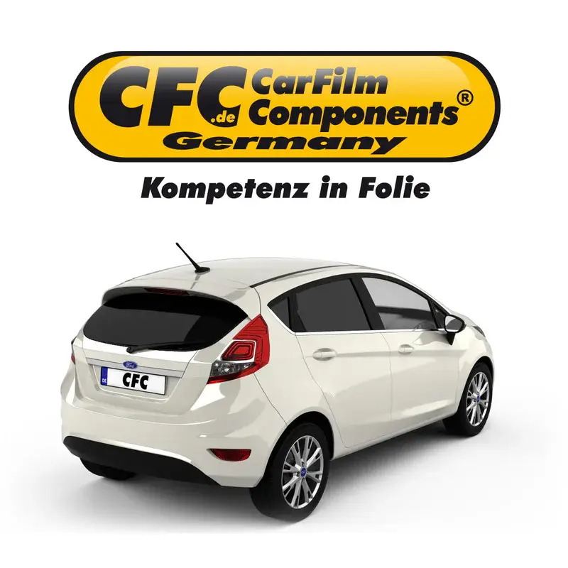 Bestseller CFC Tönungsfolie KFZ-spezifisch 3D vorgeformt für Ford Fiesta 4/5 (JBS/JAS) 5-türig 08/95-03/02
