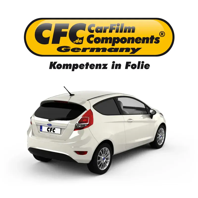 Preiswert CFC Tönungsfolie KFZ-spezifisch 3D vorgeformt für Ford Fiesta 3 (GFJ) 3-türig 04/89-07/95