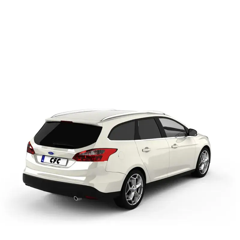 Preiswert CFC Tönungsfolie KFZ-spezifisch 2D für Ford Focus 2 (DAE) Turnier 02/05-04/11