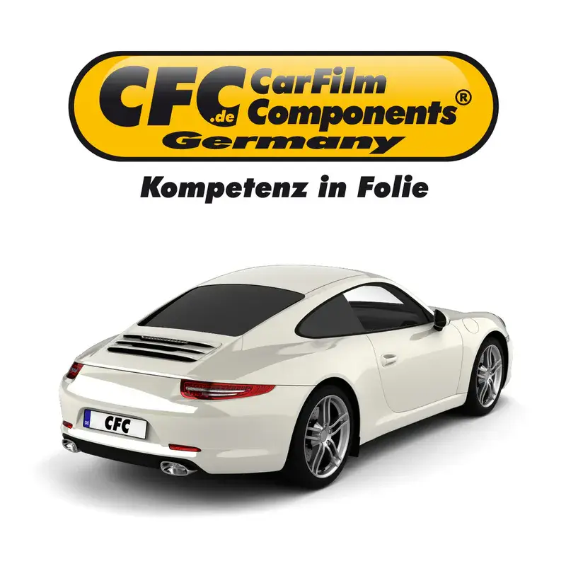 CFC Tönungsfolie KFZ-spezifisch 3D vorgeformt für Fisker Karma 4-türig Limousine 06/11-'12 Heißes Angebot