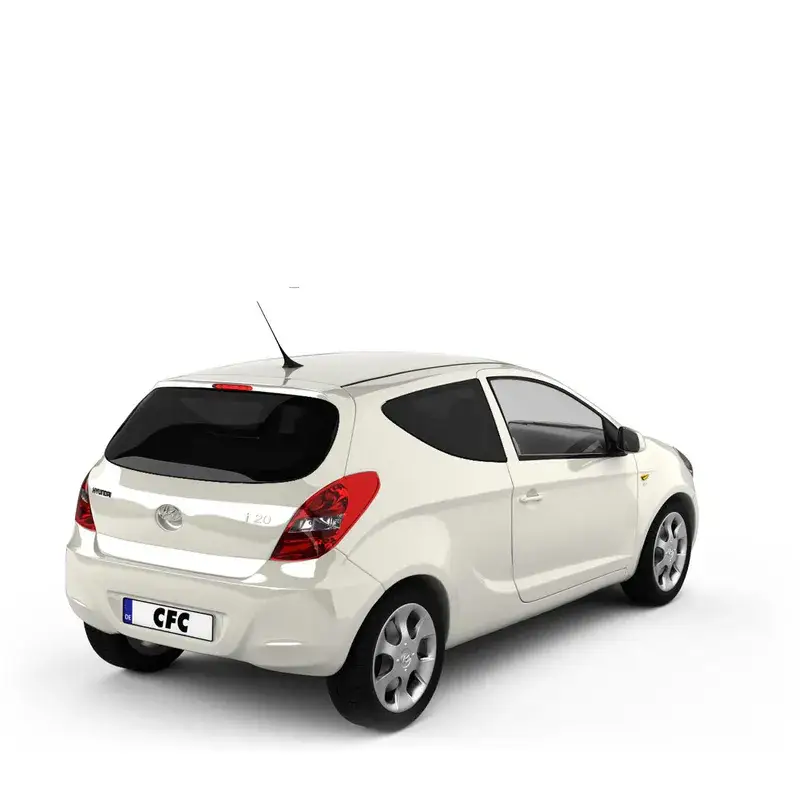 Highlight CFC Tönungsfolie KFZ-spezifisch 2D für Hyundai i20 1 (PB) 3-türig 01/09-10/14