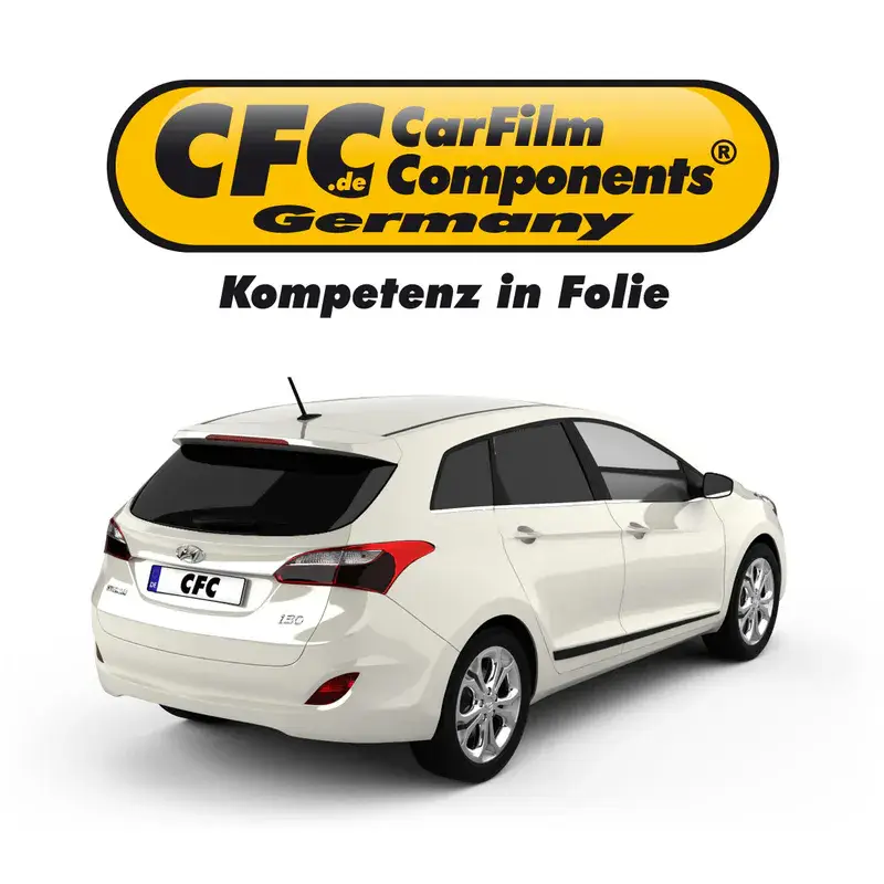 Nur Heute CFC Tönungsfolie KFZ-spezifisch 3D vorgeformt für Hyundai i30 1 (FD) Kombi 07/07-04/12