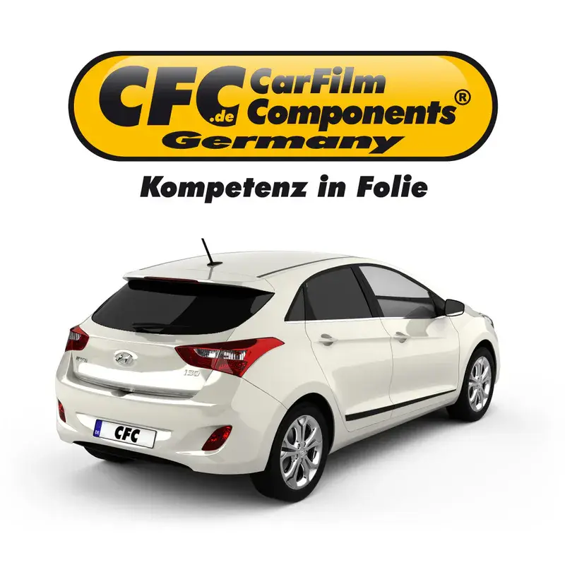 Günstig CFC Tönungsfolie KFZ-spezifisch 3D vorgeformt für Hyundai i30 2 (GD) 5-türig 12/11-12/16