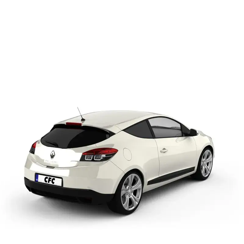Neu CFC Tönungsfolie KFZ-spezifisch 2D in Streifen für Renault Megane 3 (DZ) Coupe 3-türig 12/08-02/16