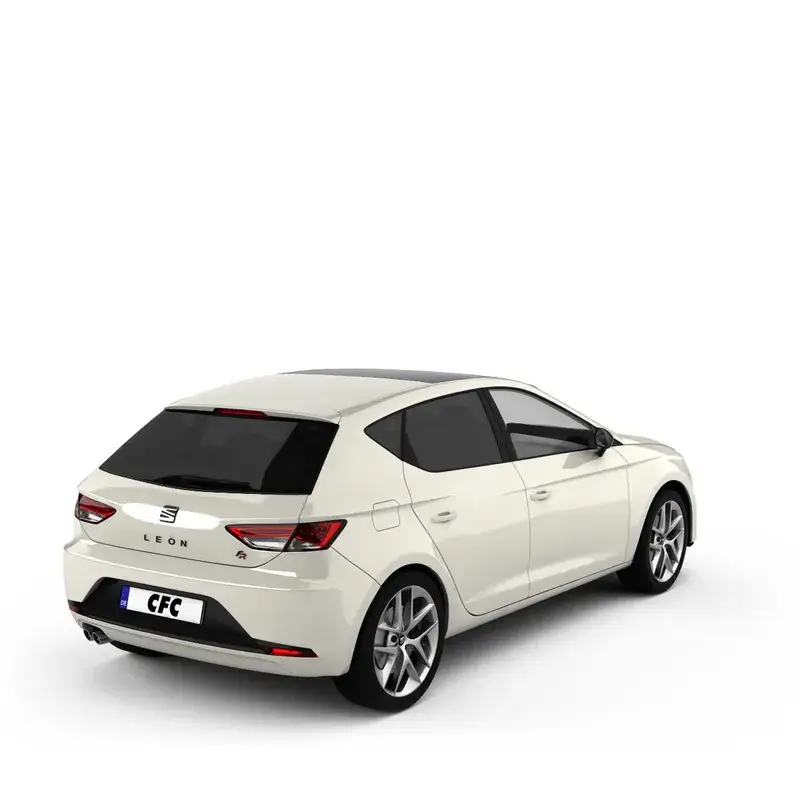 Knallerangebot CFC Tönungsfolie KFZ-spezifisch 2D in Streifen für Seat Leon 2 (1P) 5-türig 09/05-02/09