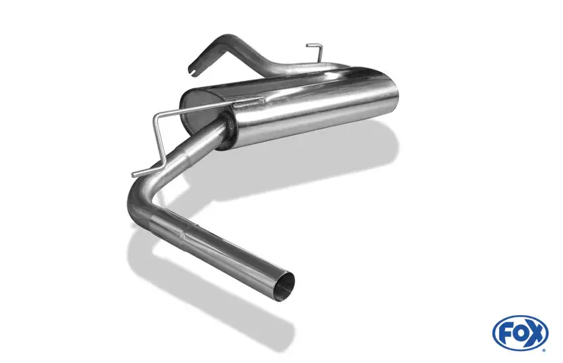 Fox Lada Niva 4x4 Endschalldämpfer quer Ausgang links - 1x45 Typ 10 links Knallerangebot