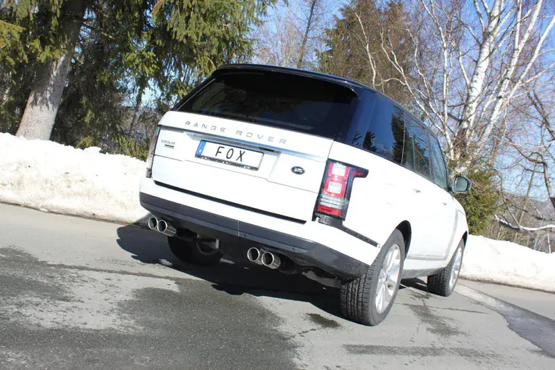Fox Range Rover IV 3,0l Diesel - MK Endschalldämpfer rechts/links - 2x90 Typ 16 rechts/links Schneller Versand