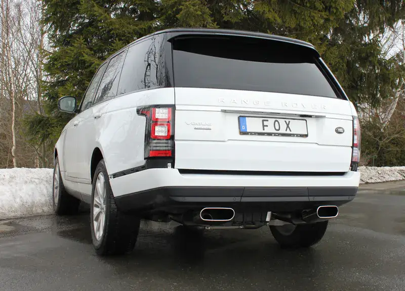 Fox Range Rover IV 4,4l Diesel - MK Endschalldämpfer rechts/links - 220x85 Typ 49 rechts/links Garantierte Lieferung