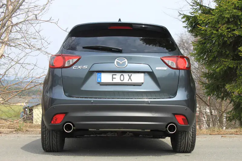 Schnäppchen Fox Mazda CX5 - KE/ GH Endschalldämpfer quer rechts/links - 1x100 Typ 16 rechts/links