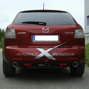 Ausverkauf Fox Mazda CX7 Endschalldämpfer quer Ausgang rechts/links - 1x100 Typ 17 rechts/links