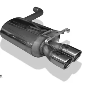 Fox Mercedes 190 W201 Endschalldämpfer - 2x76 Typ 16 Nur Heute