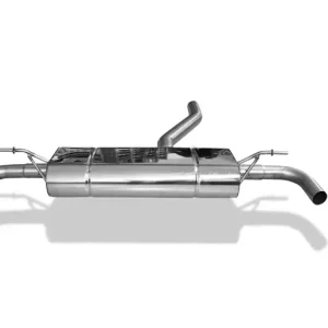 Online Kaufen Fox Mercedes A-Klasse 176/245 Endschalldämpfer quer Ausgang rechts/links - ohne Endrohre mit 90° Bögen für Modelle mit original Endrohrblenden