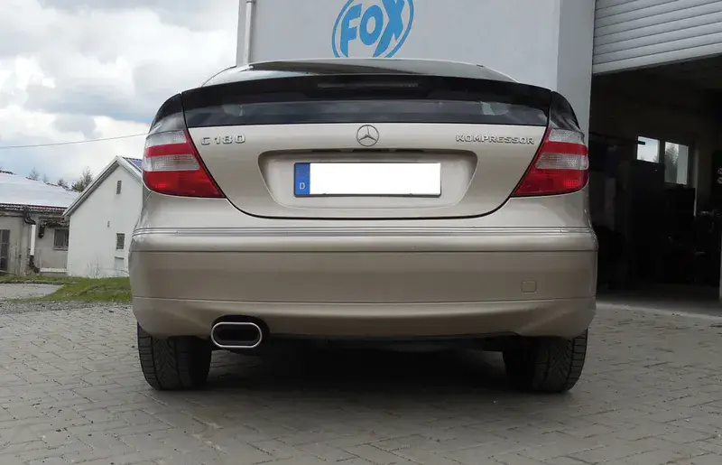 Fox Mercedes C-Klasse Sportcoupe CL203 Endschalldämpfer - 160x80 Typ 53 Top-Angebot
