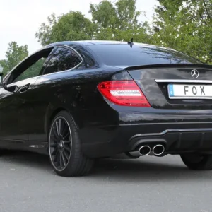 Preis Gesenkt Fox Mercedes C-Klasse Coupe 6 Zylinder - C204 AMG-Paket Endschalldämpfer rechts/links - 2x115x85 Typ 32 rechts/links