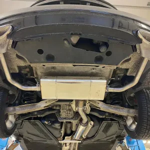 Beliebt Fox Mercedes CLA - C117/ X117 - AMG 45/ AMG-Line - 4-matic Endschalldämpfer quer Ausgang rechts/links für Modelle mit AMG45 oder AMG-Line Endrohre - Endrohre in originaler Stoßstange