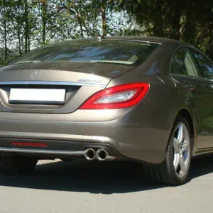 Ausverkauf Fox Mercedes CLS W218 Endschalldämpfer rechts/links 63,5mm - 2x90 Typ 25 rechts/links