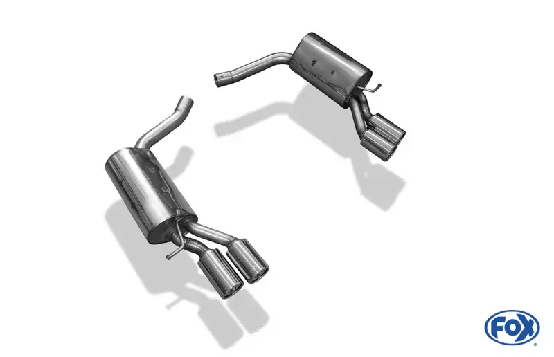 Fox Mercedes CLS W218 Endschalldämpfer rechts/links 63,5mm - 2x90 Typ 13 rechts/links Mega-Angebot