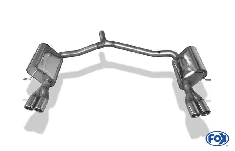 Fox Mercedes E-Klasse W212- 4 Zylinder Endschalldämpfer rechts/links- 2x70 Typ 16 rechts/links Rabatt