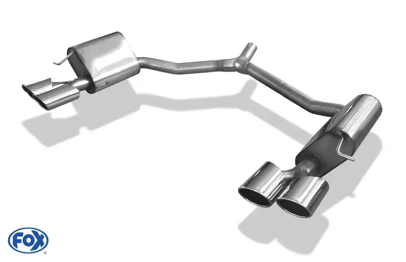 Direkt Vom Hersteller Fox Mercedes E-Klasse W212- 4 Zylinder Endschalldämpfer rechts/links - 2x106x71 Typ 32 rechts/links
