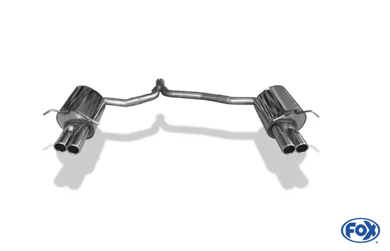 Top-Angebot Fox Mercedes E-Klasse Coupe C207 - 4 Zylinder Endschalldämpfer rechts/links - 2x70 Typ 16 rechts/links