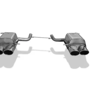 Wochenendangebot Fox Mercedes SLK Typ 171/172 Endschalldämpfer rechts/links - 2x115x85 Typ 32 rechts/links