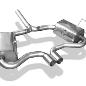 Sonderangebot Fox Mini Cooper S R53 Endschalldämpfer rechts/links Ausgang mittig- 2x76 Typ 12