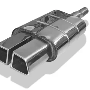 Fox Mini Cooper S - F56 & F57 Endschalldämpfer Ausgang mittig - 2x95x78 Typ 68 Top-Angebot