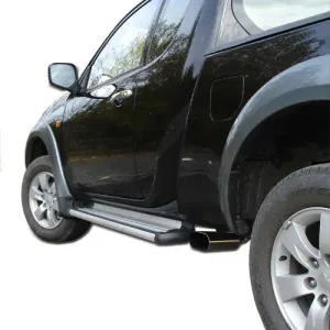 Top-Angebot Fox Mitsubishi L200 Typ KAOT Clubcap 2-trg. Endschalldämpfer Sidepipe - 160x80 Typ 50