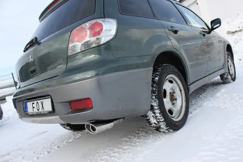 Fox Mitsubishi Outlander 4WD Endschalldämpfer - 115x85 Typ 33 Neue Ware