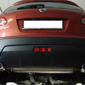 Günstig Fox Nissan Qashqai Benzin Endschalldämpfer quer Ausgang rechts/links - 115x85 Typ 44 rechts/links