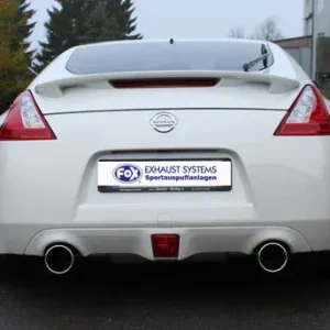 Fox Nissan 370Z Endschalldämpfer quer Ausgang rechts/links - 1x100 Typ 13 rechts/links Markenware