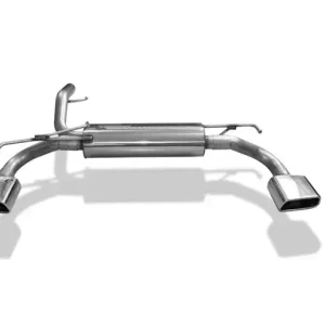 Fox Opel Adam Endschalldämpfer quer Ausgang rechts/links - 145x65 Typ 59 rechts/links Begrenztes Angebot