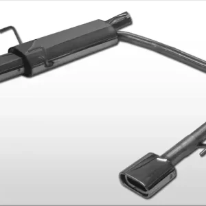Fox Opel Astra F-CC Endschalldämpfer Ausgang rechts/links 3-Punkt-Aufhängung - 135x80 Typ 53 rechts/links Schnäppchen