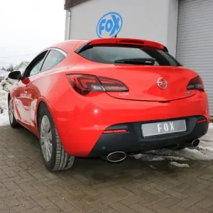 Fox Opel Astra J GTC Endschalldämpfer quer Ausgang rechts/links - 160x90 Typ 38 rechts/links Online Kaufen