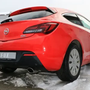 Kracherpreis Fox Opel Astra J GTC Endschalldämpfer quer Ausgang rechts/links - 115x85 Typ 32 rechts/links
