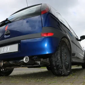 Online Kaufen Fox Opel Corsa C Endschalldämpfer Ausgang rechts/links - 1x90 Typ 13 rechts/links