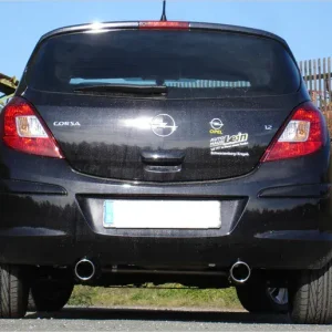 Fox Opel Corsa D Endschalldämpfer Ausgang rechts/links - 1x90 Typ 13 rechts/links Heißes Angebot