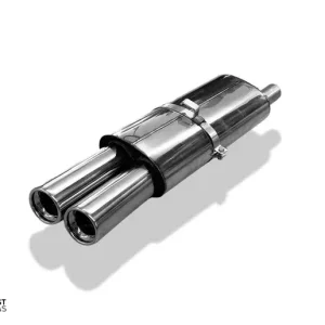Sofort Bestellen Fox Opel Kadett E-CC Endschalldämpfer - 2x80 Typ 13