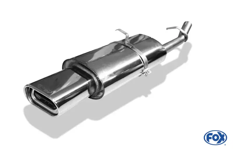 Neuheit Fox Opel Vectra A Stufenheck Endschalldämpfer - 135x80 Typ 53