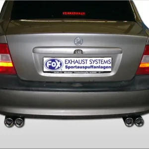 Online Kaufen Fox Opel Vectra B Endschalldämpfer Ausgang rechts/links - 2x76 Typ 13 rechts/links