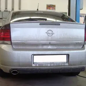 Top-Preis Fox Opel Vectra C/ Vectra C GTS Endschalldämpfer einflutig - 1x106x71 Typ 32